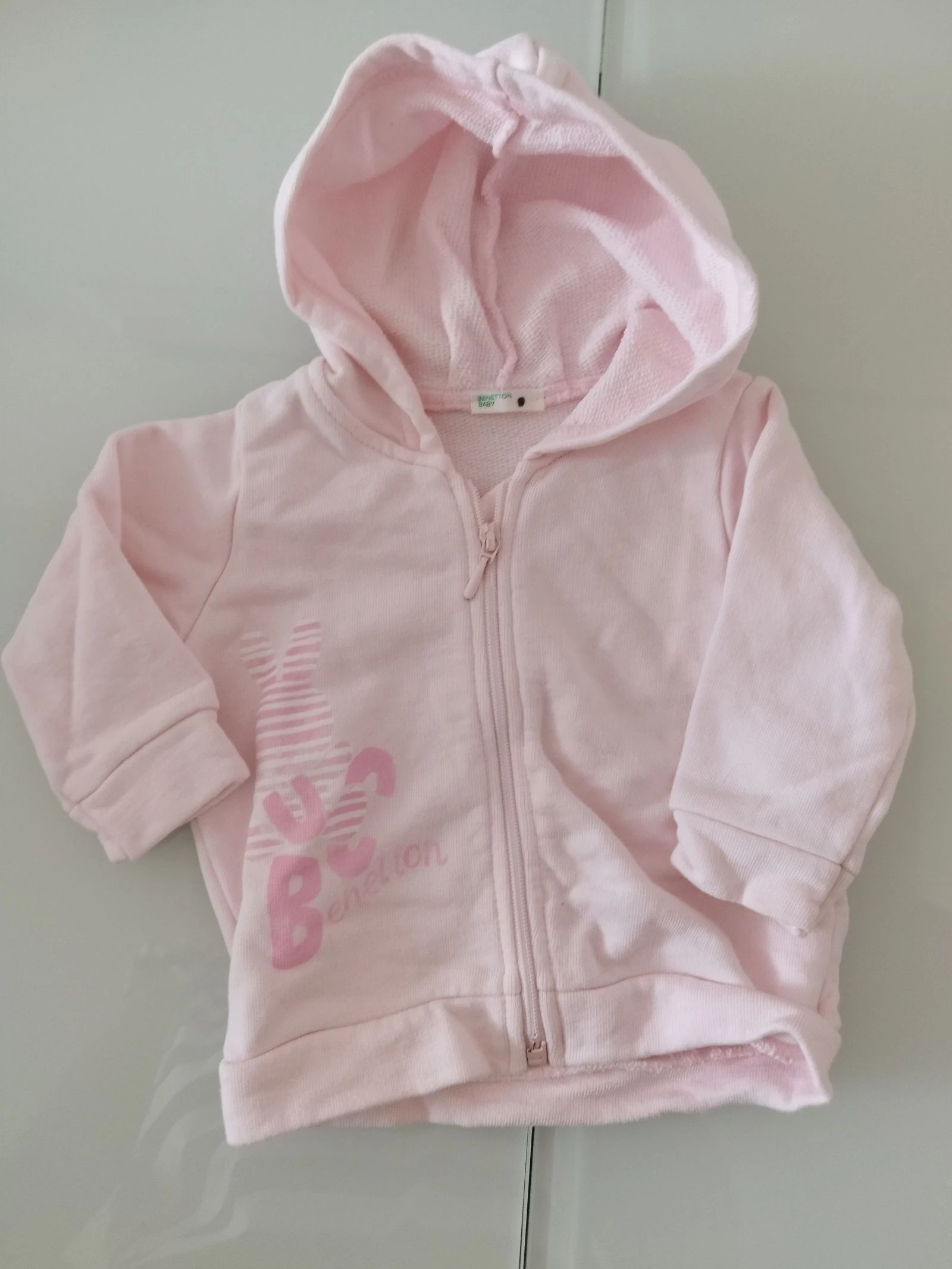 Chándal rosa de bebe Benetton  – photo 2
